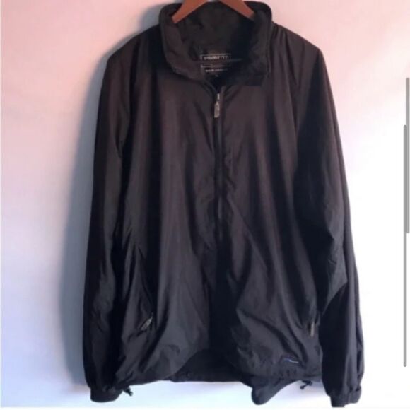 Men’s Silk Touch ProQuip Black Windbreaker Jacket - Picture 2 of 8